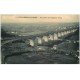 carte postale ancienne 18 SAINT-FLORENT-SUR-CHER. Le Viaduc vue prise du Château d'eau