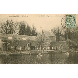 61 FLERS Lot 10 Cpa. Etang, Allée Parc, Douves Tremblay, Dépendances, Grille Entrée