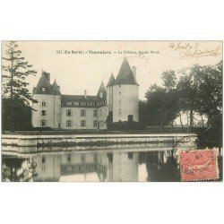 carte postale ancienne 18 THAUMIERS. Le Château 1908