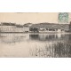 Lot 2 CPA 89 ARMEAU. Bords de l'Yonne et le Village 1906