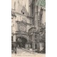 LOT 5 Cpa 76 ROUEN. Grosse Horloge, Pont Transbordeur et Palais de Justice vers 1900