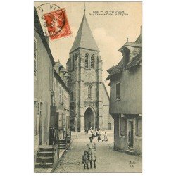 18 VIERZON. L'Eglise Rue Etienne Dolet 1913