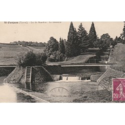 89 SAINT-FARGEAU. Lac de Bourdon, le Déversoir