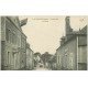 carte postale ancienne 18 VILLEQUIERS. Mairie sur Grande Rue