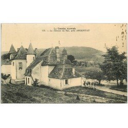 carte postale ancienne 19 ARGENTAT. Le Château du Bac