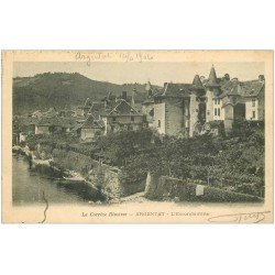 carte postale ancienne 19 ARGENTAT. L'Escondamine 1904