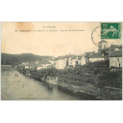 carte postale ancienne 19 ARGENTAT. L'Escondamine 1911