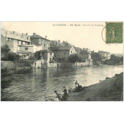 19 BORT. Lavandières Quartier du Faubourg 1918