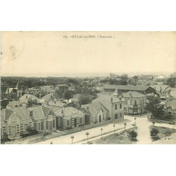 2 cpa 33 SOULAC-SUR-MER. Panorama 1906 et Bords de Plage