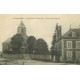 2 cpa 51 VIENNE-LA-VILLE. Place de l'Eglise et transept démoli 1915-18