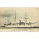 4 cpa MARINE DE GUERRE FRANCAISE. Duguay Trouin bateau école, Mirabeau, croiseur Jules Ferry et Charlemagne