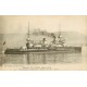 4 cpa MARINE DE GUERRE FRANCAISE. Duguay Trouin bateau école, Mirabeau, croiseur Jules Ferry et Charlemagne