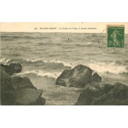 2 cpa 22 HILLION LERMOT. Pointes Trego et Fontenault Baie d'Yffiniac 1917