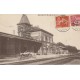 57 BOUZONVILLE. La Gare 1921 petite animation