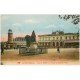 carte postale ancienne 19 BRIVE. Place du Théâtre et Statue Maréchal Brune 1933