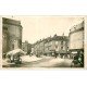 carte postale ancienne 19 BRIVE. Place Hôtel de Ville 1941. Carte Photo