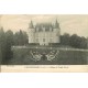 2 cpa 37 L'ILE BOUCHARD. Château du Temple et Entrée du Parc 1917