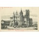 3 cpa 95 GONESSE. Place Hôtel de Ville, Eglise remaniée et Square