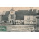 92 SEVRES. Belle animation devant l'Eglise 1909