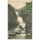 carte postale ancienne 19 GIMEL Cascades. La Grande Cascade 1917
