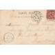 Militaires ALSACE-LORRAINE Deux patriotes avec le Drapeau français 1904