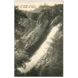 carte postale ancienne 19 GIMEL Cascades. La Queue de Cheval n°237