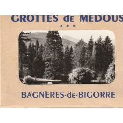 10 vues photographiques véritables environs 9 x 6.5cm sur 65 GROTTES de MEDOUS à Bagnères-de-Bigorre