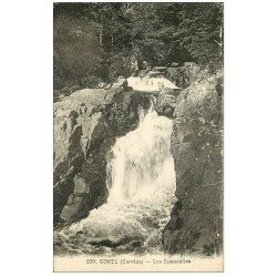 carte postale ancienne 19 GIMEL Cascades. Les Cascatelles