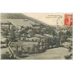 carte postale ancienne 19 LAVAL. Le Village près de Lapleau 1922