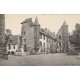 15 SALERS. Fontaine sur la Place et entrée rue des Nobles