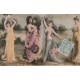 Photographe REUTLINGER Paris. Femmes artistes scène Théâtre danseuses 1905