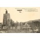 2 Cpa 13 MARSEILLE. Un Bonjour 1917 et Exposition Coloniale un avion sur restaurant Indo-Chinois