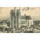 2 Cpa 54 TOUL. Militaires Porte Moselle 1906 et Cathédrale 1909