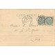 2 CPA 25 BESANCON. Porte d'Arènes et Pont de Battant Quais Vauban 1904