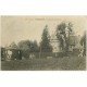 carte postale ancienne 19 POMPADOUR. Le Château aile droite vers 1905