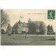 carte postale ancienne 19 POMPADOUR. Le Château vers 1905 Timbre vert