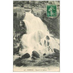 carte postale ancienne 19 SAILLANT la Cascade 1912