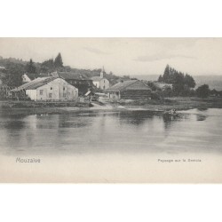 Belgique MOUZAIVE. Paysage sur la Semois