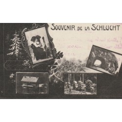 88 Souvenir de la SCHLUCHT. Holzschlitter - Alsace - Cheval Blanc 1935