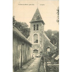 2 cpa 91 VILLIERS-LE-BÂCLE. L'Eglise animation et le Canal