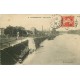 3 cpa 92 COURBEVOIE. Tramways boulevard Bineau, les Quais et le Parc