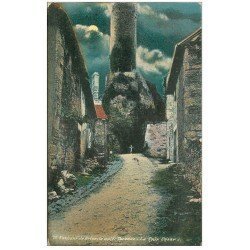 carte postale ancienne 19 TURENNE. La Tour César de nuit 1910