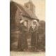 5 cpa 14 NORMANDIE. Deux bons vieux, ancienne Chapelle, deux Canards, tricoteuse et confesse