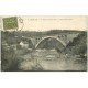 carte postale ancienne 19 UZERCHE. Le Pont du Gour Noir et l'Usine électrique