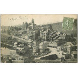 carte postale ancienne 19 UZERCHE. Vue générale 1918