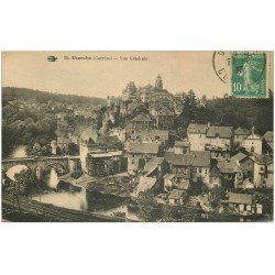 carte postale ancienne 19 UZERCHE. Vue générale 1935