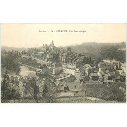 carte postale ancienne 19 UZERCHE. Vue panoramique n°36