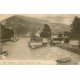 4 cpa 74 ANNECY. Port Mont Veyrier, Lac, Île des Cygnes et Parmelan