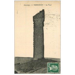 carte postale ancienne 19 YSSANDON. La Tour 1924