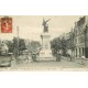 4 cpa 03 MOULINS Fontaine Agriculture Place Allier Monument Combattants Av Théodore-de-Banville Gare